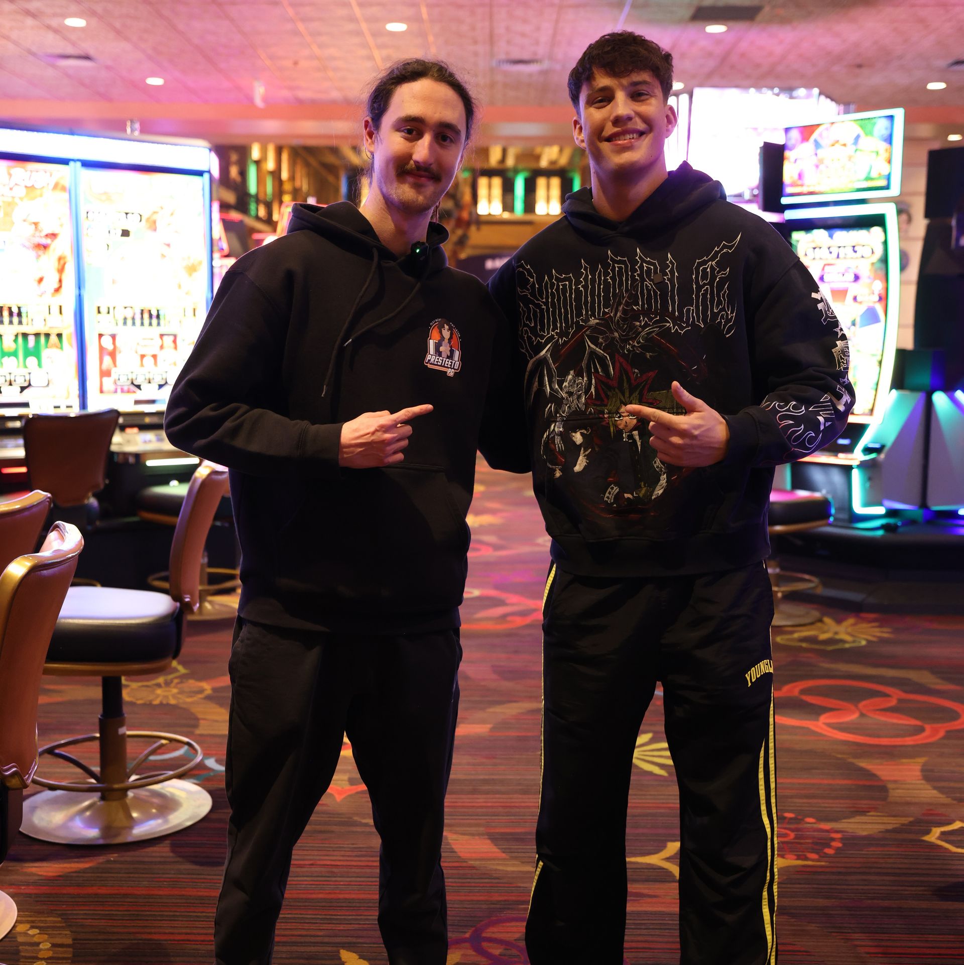 Joe Fazer with Preston and his Lucid PC